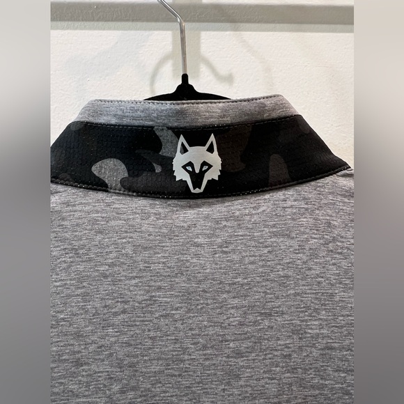 Greyson Golf Pullover Guide Sport Quarter Zip Light Grey Small NWT MSRP $128 - Picture 4 of 4